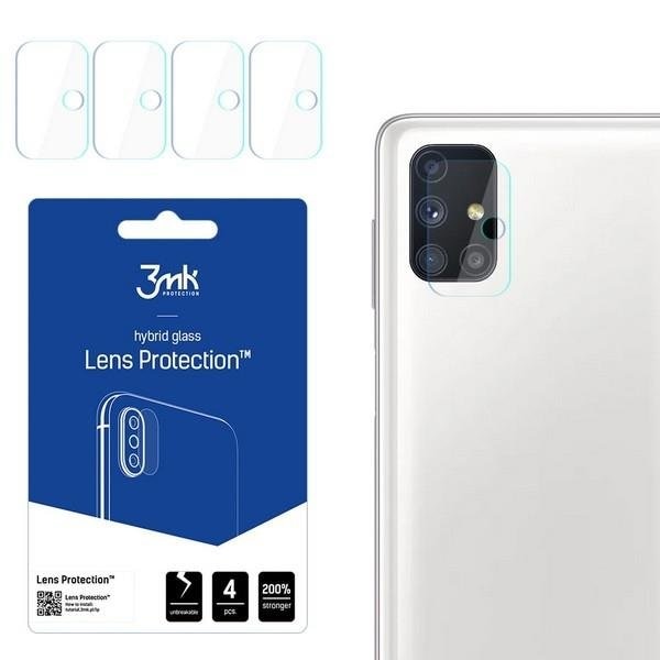 Комплект протектори 3Mk, за Samsung Galaxy M51, За Обектива На Камерата, 4бр