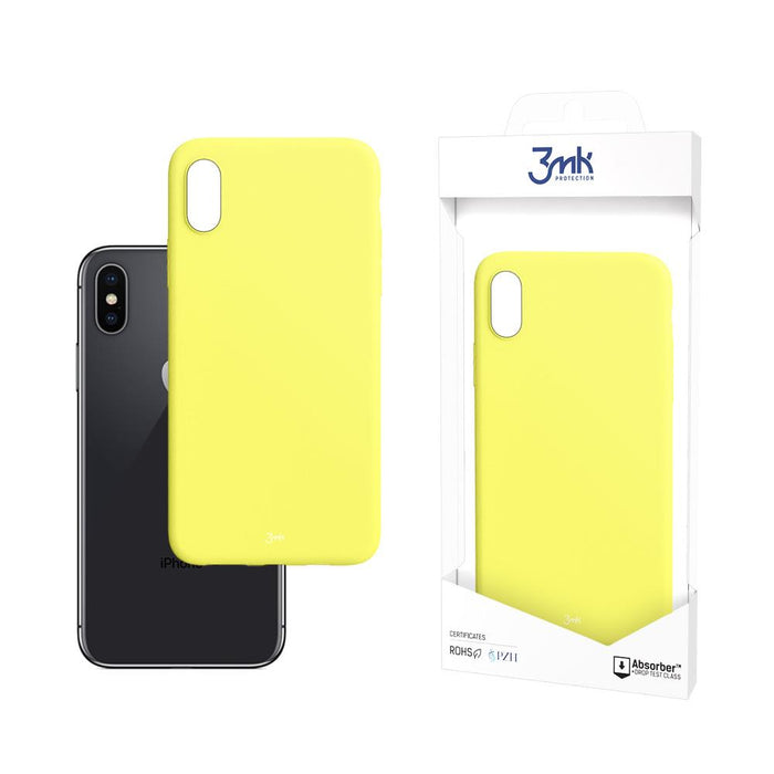 Case 3mk, for Apple iPhone X / XS, matte lime