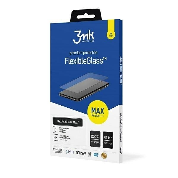 Протектор 3Mk FlexibleGlass Max за Samsung Galaxy S21 черен