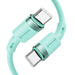 Кабел Joyroom S - 1830N9 USB - C към 3A 1.8m зелен