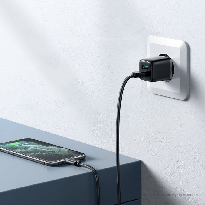 Зарядно устройство Joyroom L-2A121, 2x USB, 12W, 2.4A, 5V, бяло
