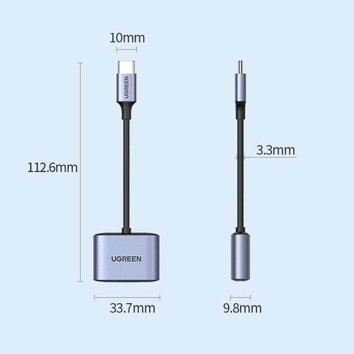 Адаптер Ugreen CM231 USB - C (male) към PD QC