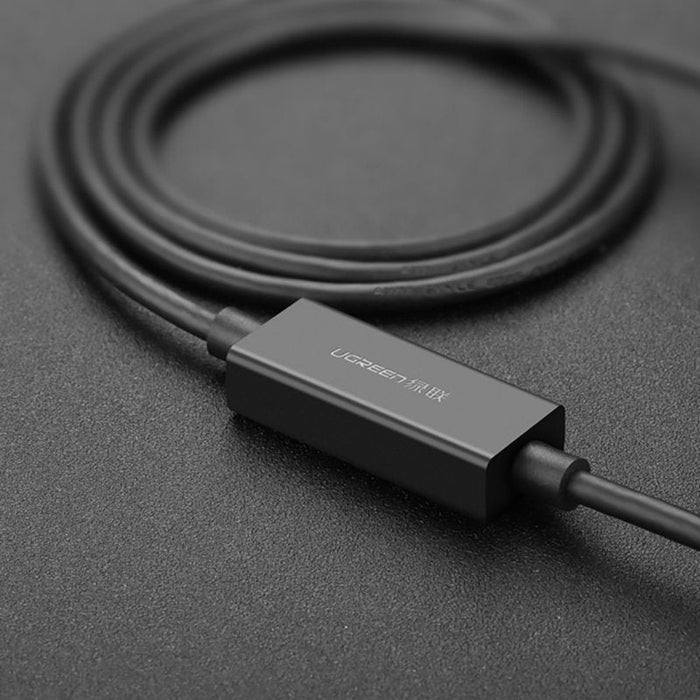 Адаптер Ugreen US175 USB 3.2 Gen 1 3.0 3.1 10m черен