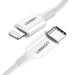 Кабел UGREEN US171 Mfi USB - C към Lightning 3A 1.5 m бял