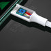 Кабел Ugreen US300 USB - C към PD 100W 5A 2m бял