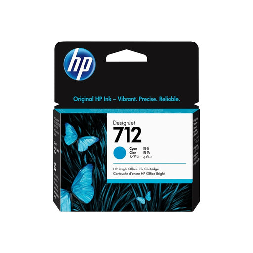 Мастилена касета HP 712 29 - ml Cyan DesignJet Ink Cartridge