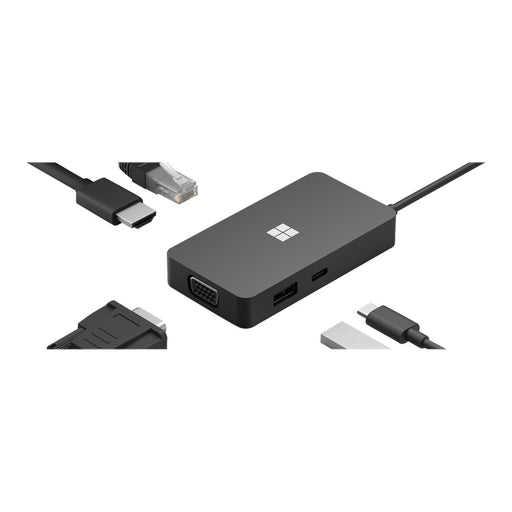 MS USB - C Travel Hub BG/YX/LT/SL Black