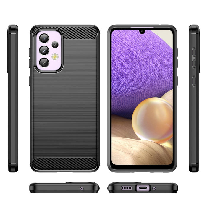 Кейс Carbon Case Flexible за Samsung Galaxy A33 5G Черен