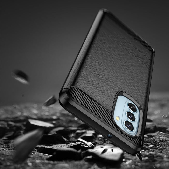 Кейс Carbon Case Flexible за Motorola Moto G51 5G, Черен
