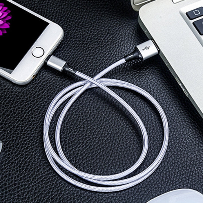 Кабел Wozinsky, USB към Lightning, 2.4A, 1m, Бял