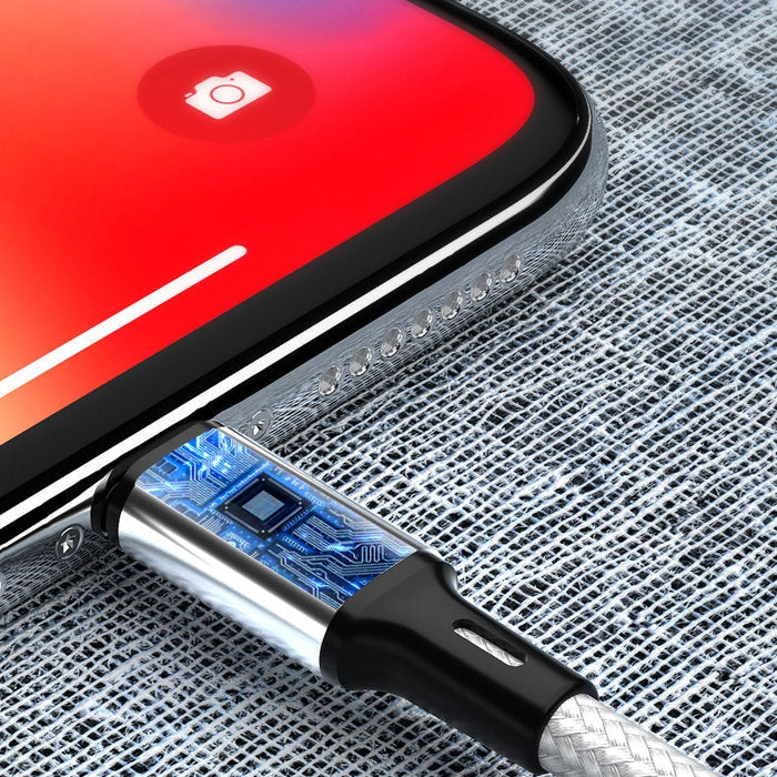 Кабел Wozinsky, USB към Lightning, 2.4A, 1m, Бял