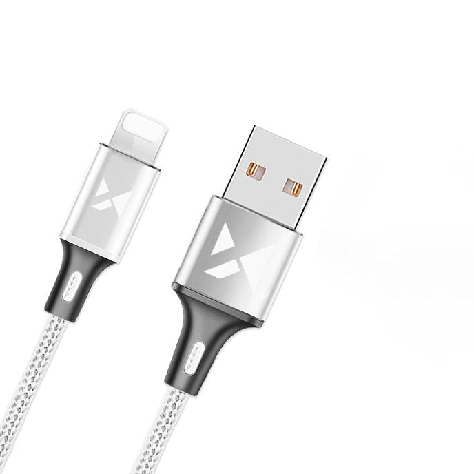 Кабел Wozinsky, USB към Lightning, 2.4A, 1m, Бял
