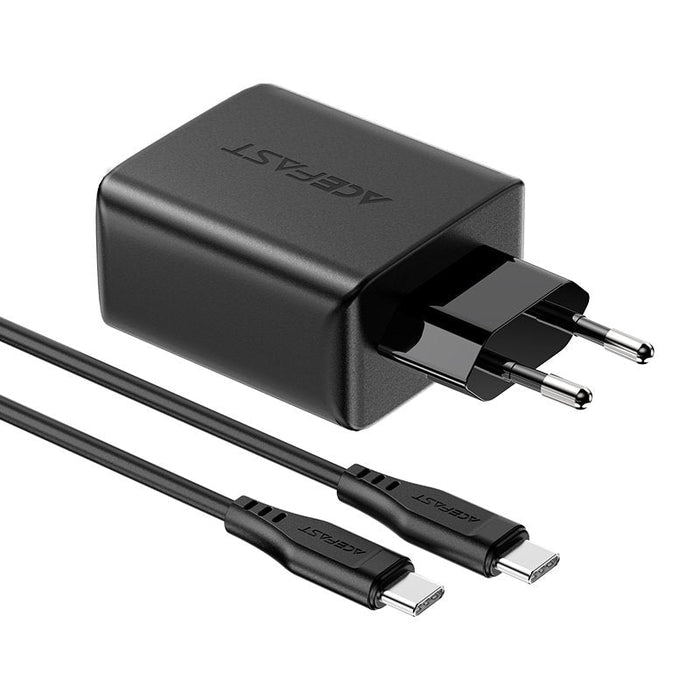 Мрежово зарядно Acefast A13 2в1 2xUSB - C