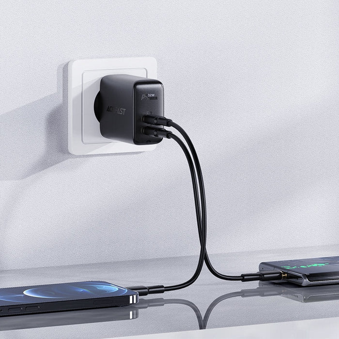 Мрежово зарядно Acefast A5 USB - C USB 32W