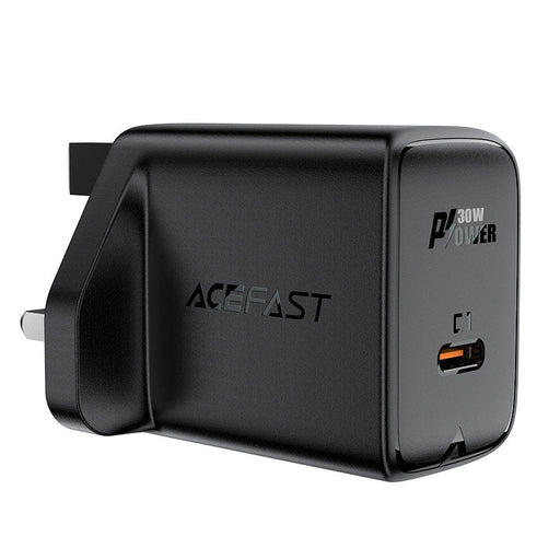 Зарядно устройство Acefast GaN UK plug USB