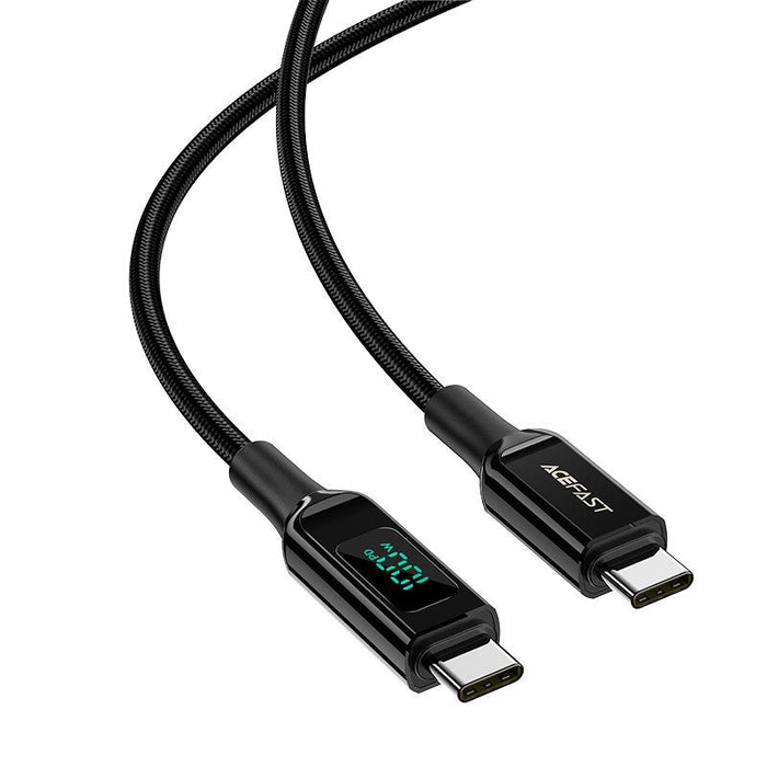 Кабел Acefast C6-03, USB-C към USB-C, 2m, 100W, 20V, 5A, черен
