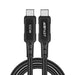 Кабел Acefast C4 - 03 USB - C към 2m 100W 20V 5A черен