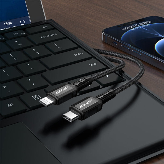 Кабел Acefast C1 - 01 MFI USB - C към Lightning