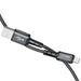 Кабел Acefast C1 - 02 MFI USB към Lightning 1.2 m 2.4 A сив