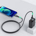 Кабел Acefast C1 - 02 MFI USB към Lightning 1.2 m 2.4 A сив