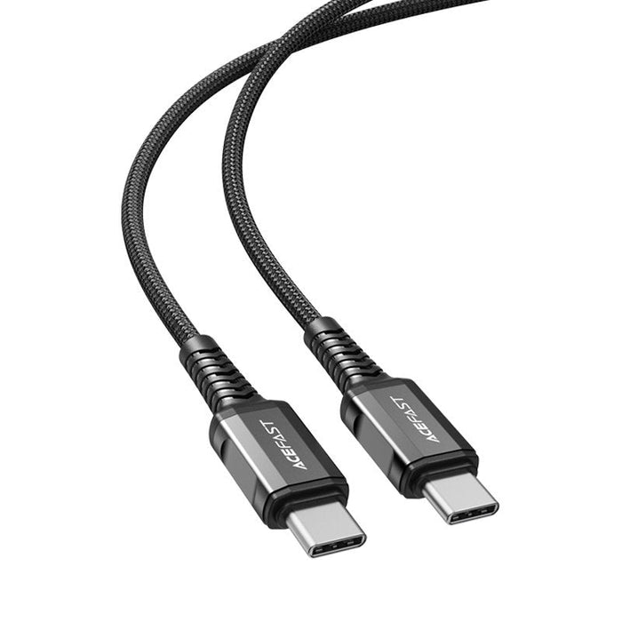 Кабел Acefast C1-03, USB-C към USB-C, 1.2 m, 60W, 20V, 3A, черен