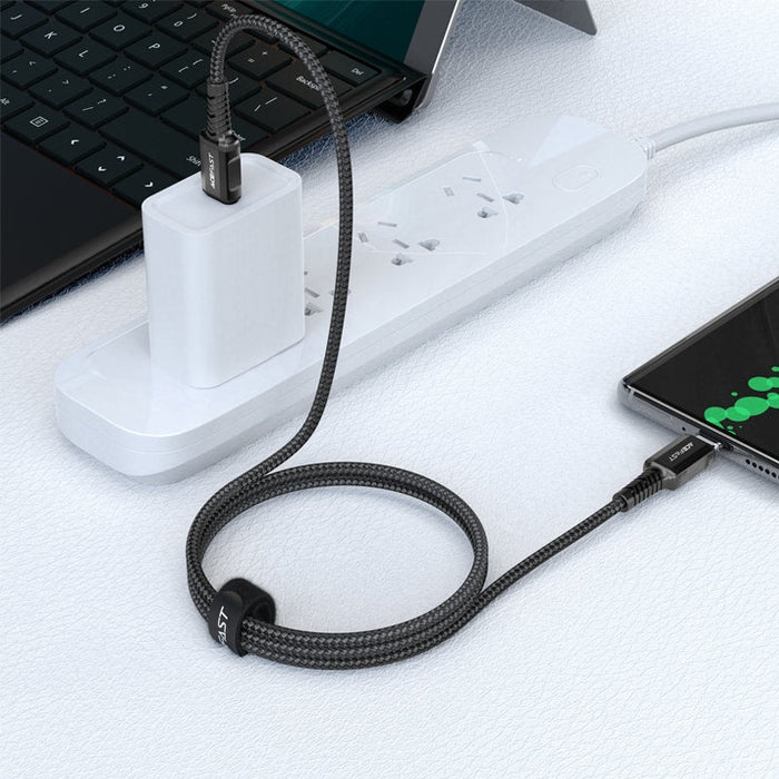 Кабел Acefast C1 - 03 USB - C към 1.2 m 60W 20V 3A черен