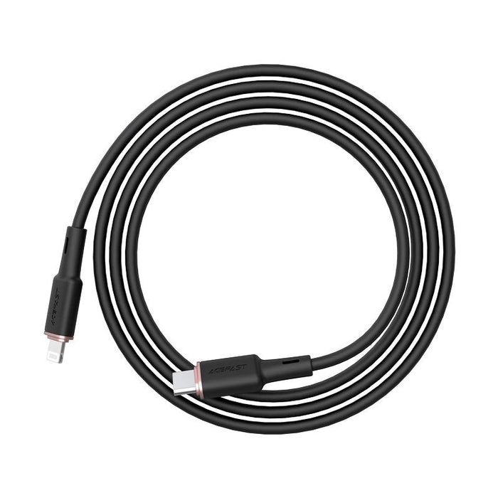 Кабел Acefast C2-01, MFI, USB-C към Lightning, 1.2m, 30W, 3A, розов