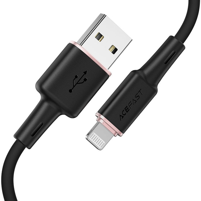 Кабел Acefast C2 - 02 MFI USB към Lightning 1.2 m 2.4 A бял