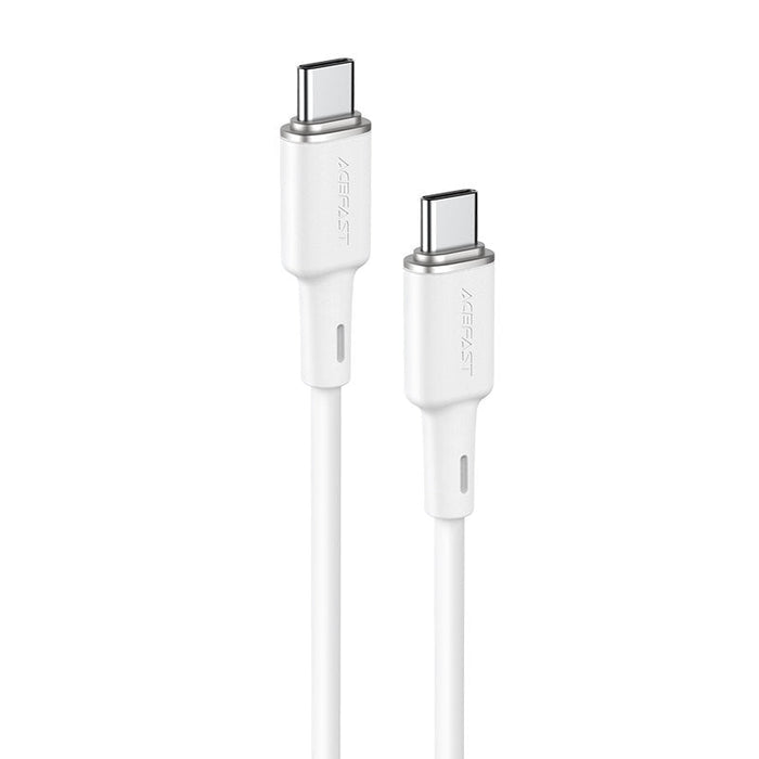Кабел Acefast C2-03, USB-C към USB-C, 1.2 m, 60W, 20V, 3A, бял