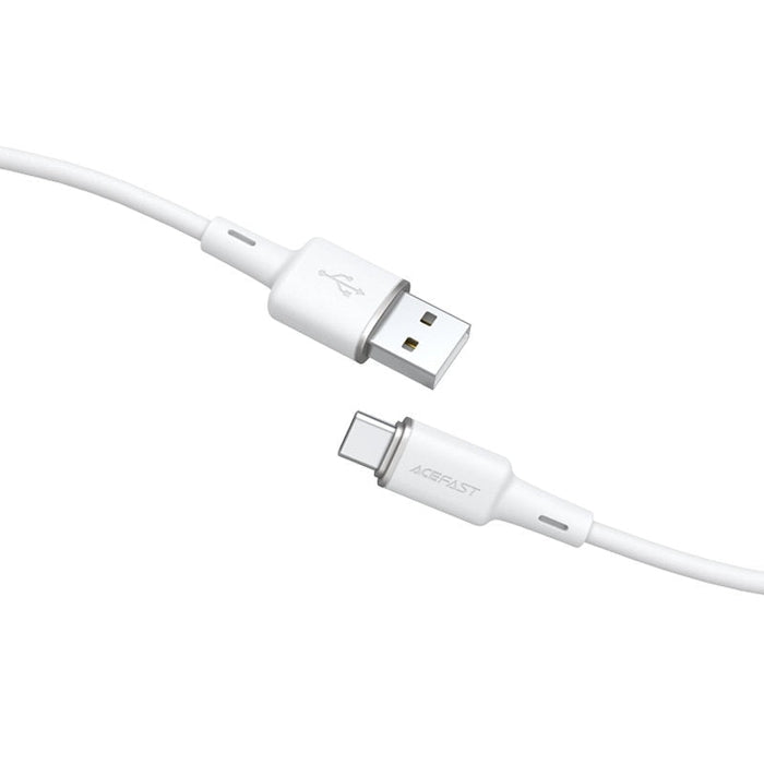 Кабел Acefast C2 - 04 USB към USB - C 1.2 m 3A бял