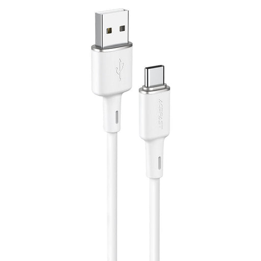 Кабел Acefast C2 - 04 USB към USB - C 1.2 m 3A бял