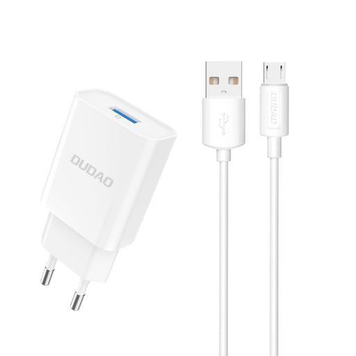 Мрежово зарядно Dudao USB A3EU QC3.0 12W