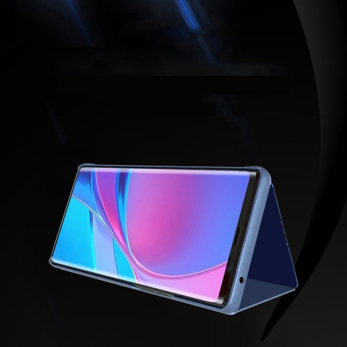Флип-кейс Clear View за Samsung Galaxy A03s, Розов