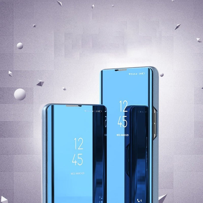 Флип-кейс Clear View за Samsung Galaxy A03s, Син