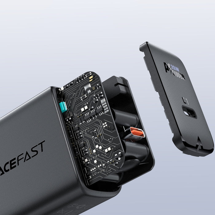 Мрежово зарядно Acefast A1, USB-C, 20W, Power Delivery, черен