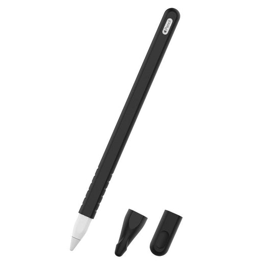 Силиконов кейс за стилус Apple Pencil 2 Черен