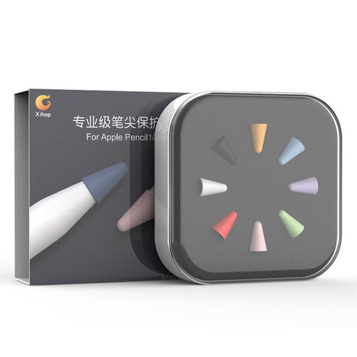 Сет накрайници за стилуси Apple Pencil 8 броя Цветен