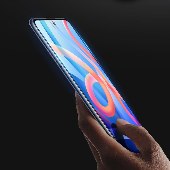 Dux Ducis 9D Издръжливо пълноекранно Закалено стъкло 9H с рамка за Poco M4 Pro 5G, черен (съвместимо с кейс)