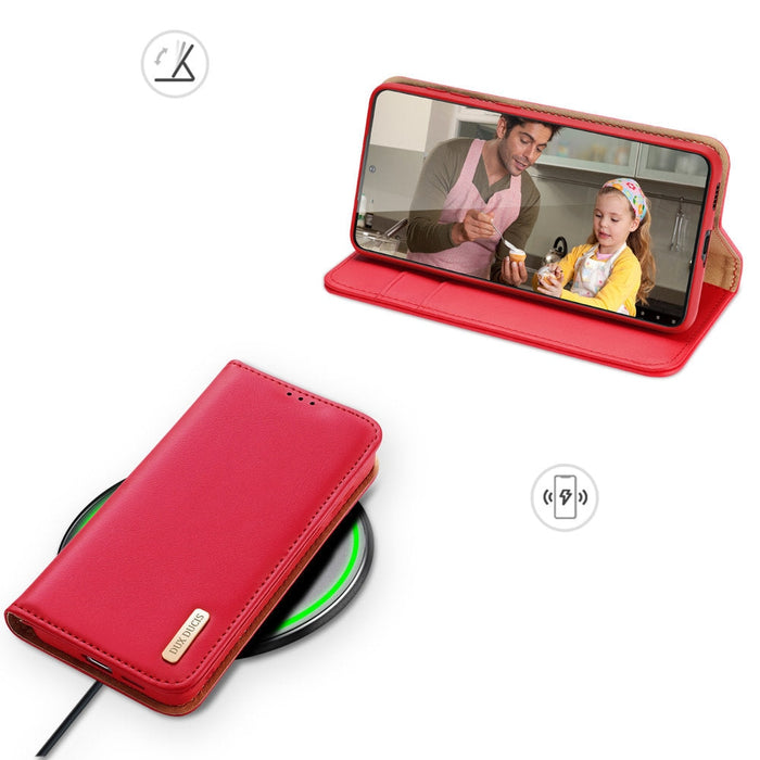 Кейс Dux Ducis Fino за Samsung Galaxy S22 Червен