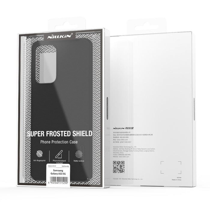 Кейс Nillkin Super Frosted Shield Pro за Samsung Galaxy A33 5G, черен