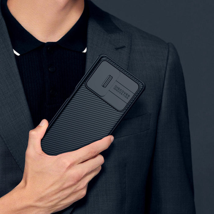 Кейс Nillkin CamShield за  Xiaomi Mi 11T Pro / Mi 11T, с протектор за камера, черен