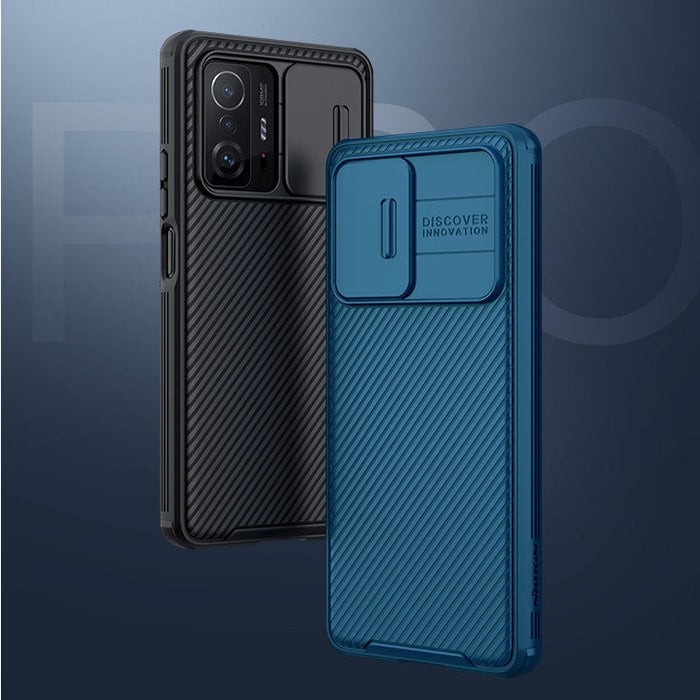 Кейс Nillkin CamShield за  Xiaomi Mi 11T Pro / Mi 11T, с протектор за камера, черен