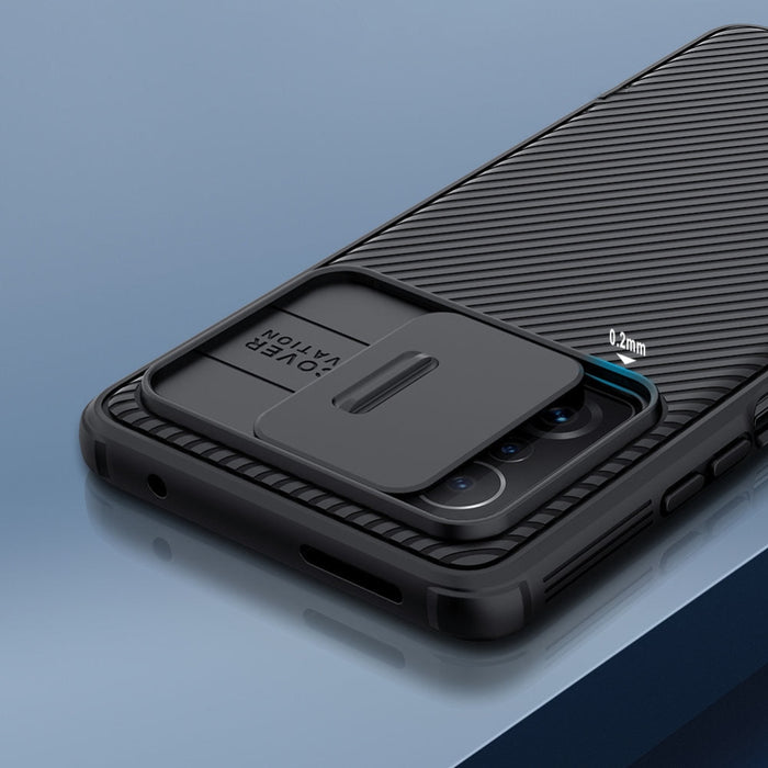 Кейс Nillkin CamShield за  Xiaomi Mi 11T Pro / Mi 11T, с протектор за камера, черен