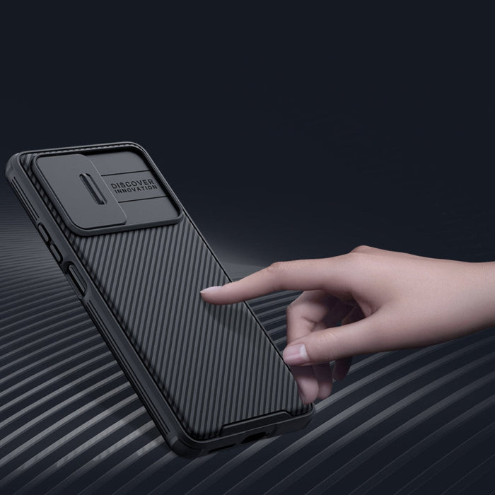 Кейс Nillkin CamShield за  Xiaomi Mi 11T Pro / Mi 11T, с протектор за камера, черен