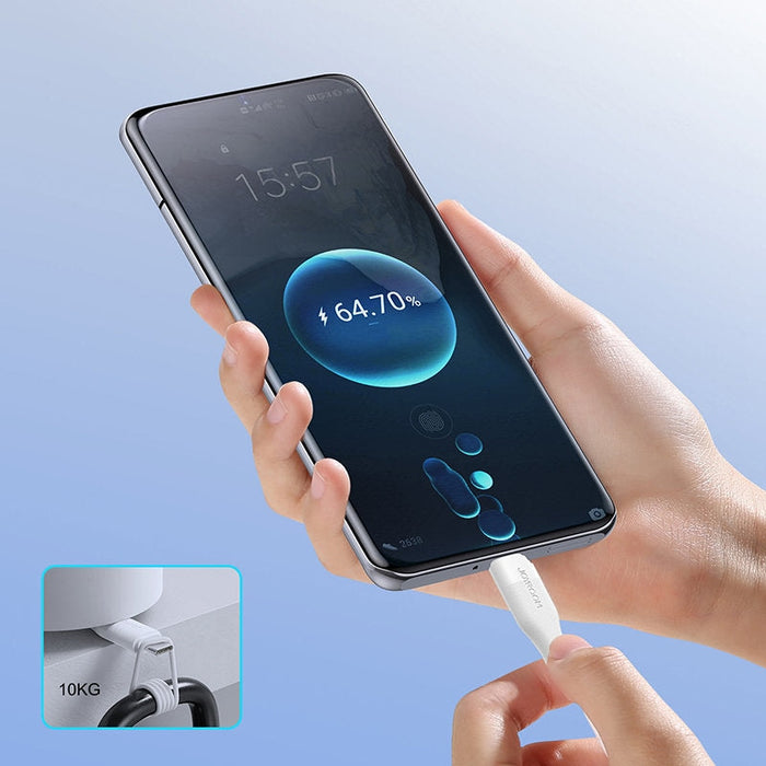 Кабел за пренос на данни от USB към Type C Joyroom 3A 1m Бял
