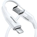 Кабел Joyroom Lightning за iPhone iPad 3A 1m White