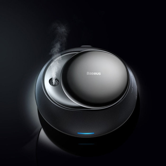 Освежител за автомобил Baseus, с пулверизатор, USB - C кабел за зареждане, 1m, Фрезия, Черен