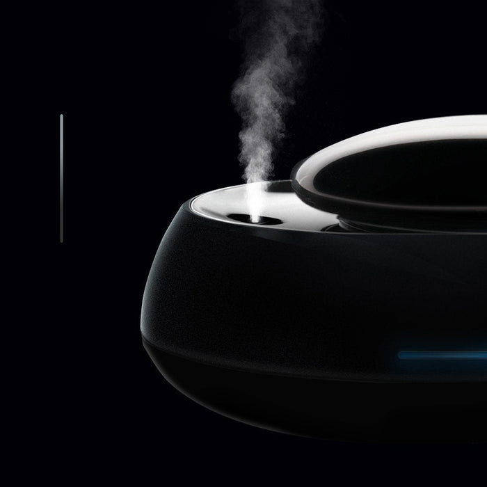 Освежител за автомобил Baseus, с пулверизатор, USB - C за зареждане, 1m, Фрезия и босилек с мандарина, Черен