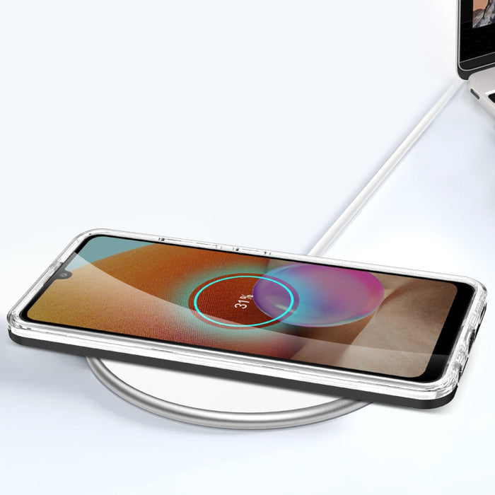 Прозрачен кейс 3в1 за Samsung Galaxy A32 5G
