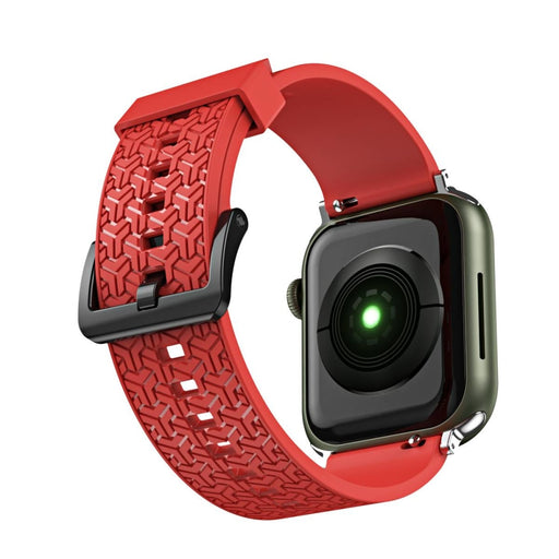 Каишка Y за Apple Watch 7 / SE (45/44/42mm) Червен